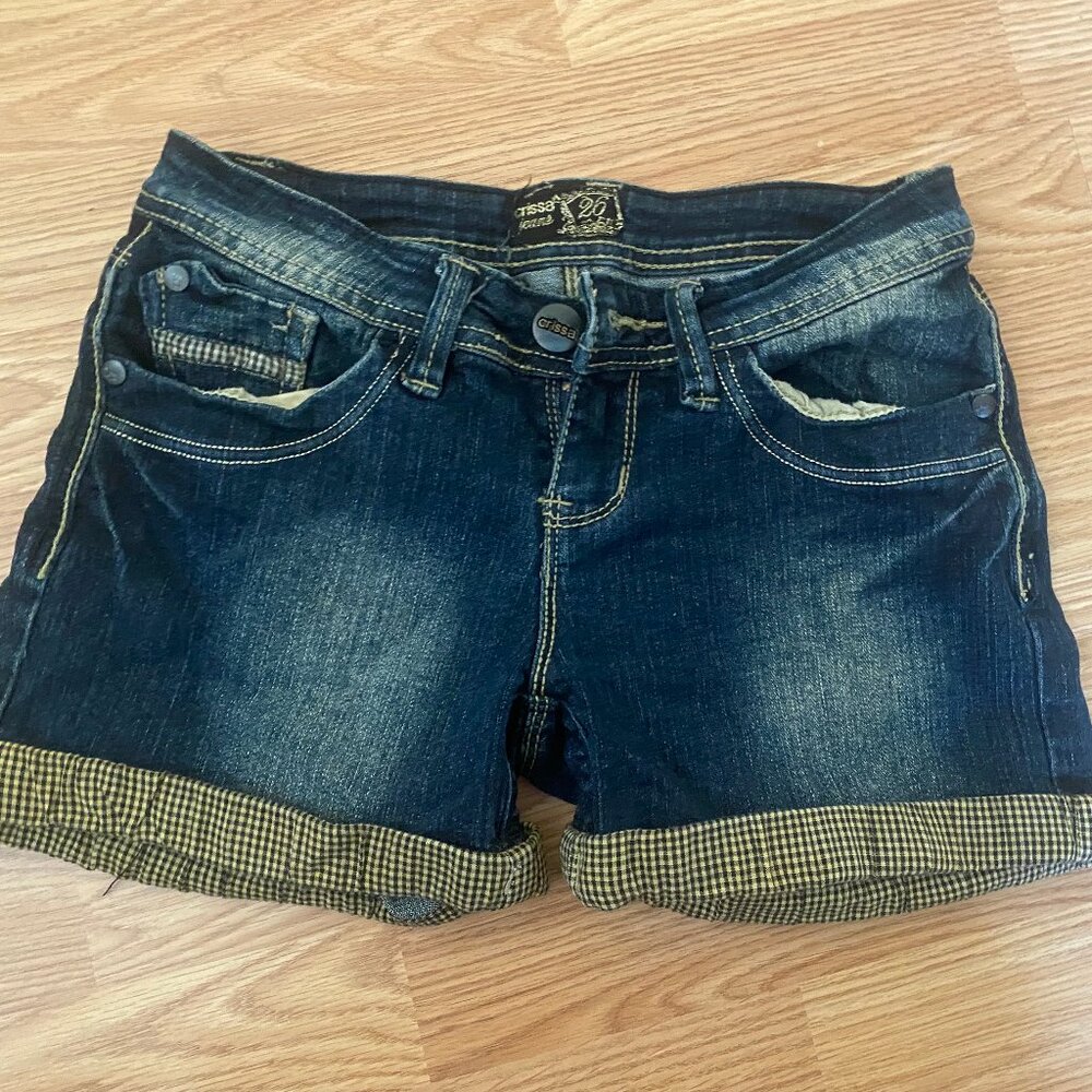 Blue Denim Shorts